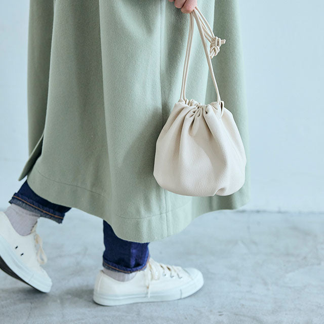 Multi-tone Drawstring Pouch Bag with Adjustable Strap for Daily Outfit Pairing