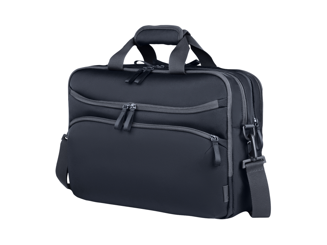Expandable Laptop Bag with Detachable Shoulder Strap for Business Daily Matching