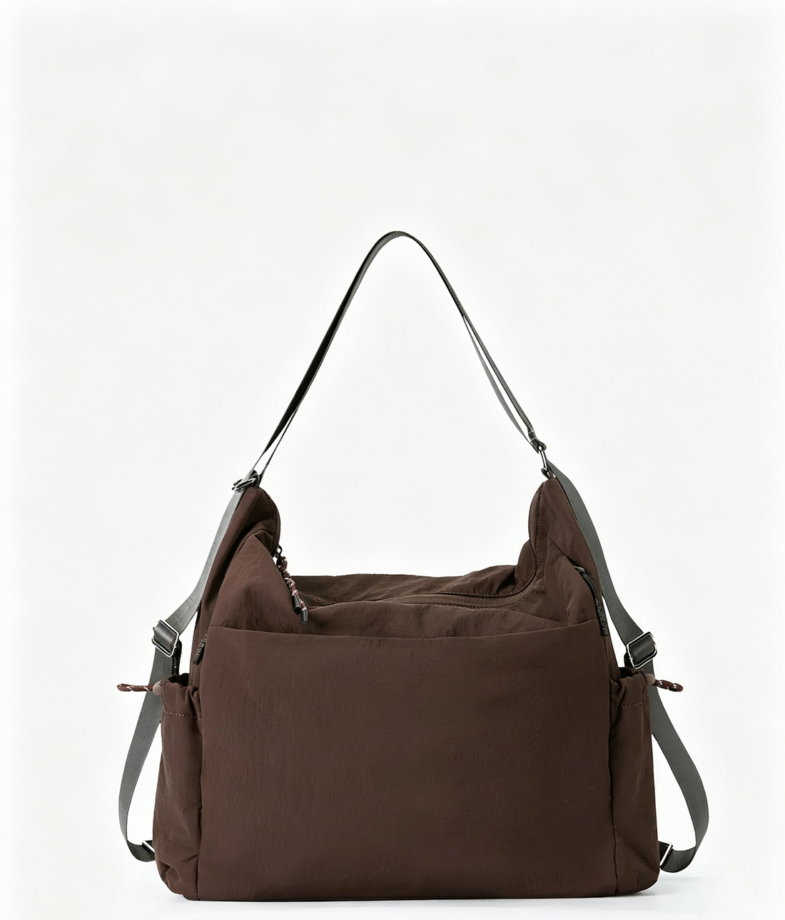 Versatile Convertible Faux Leather Tote Bag with Adjustable Straps for Everyday Casual Outfits