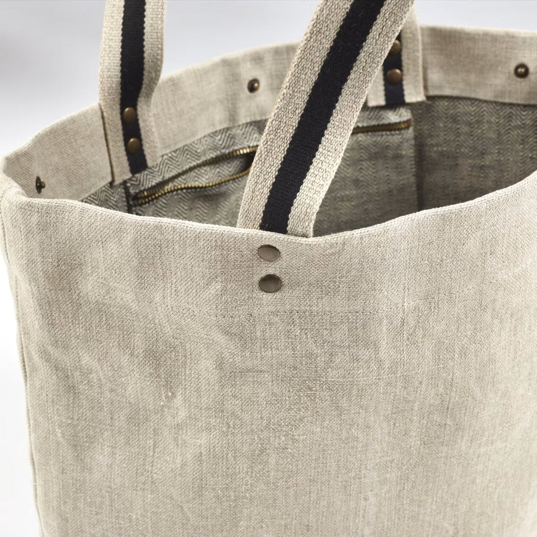 Light Beige Faux Leather Tote Bag for Daily Wear